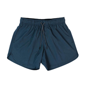 Pantalones cortos de gimnasio para hombre de algodón 100% French Terry, bolsillos para correr con cordón de alta calidad, cordón gráfico corto, respetuoso con el medio ambiente - Product Image 4