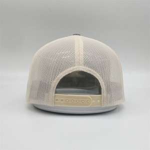 Gorra de béisbol impermeable Hydro de corona alta clásica Premium, ala plana, punto de leopardo, gorra deportiva con logotipo bordado a medida - Product Image 4