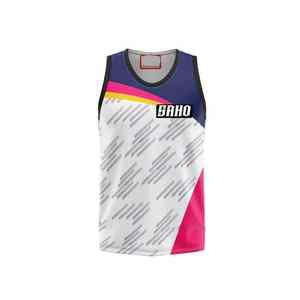 MOQ Chaleco GAA sin mangas OEM con panel trasero transpirable Diseño de ropa deportiva y escudo para uso en verano Pakistán - Product Image 5