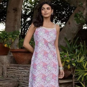 Wholesale Casual Wear Cotton <b>Kurti</b> with Bottom Collection Comfortable Daily Wear Ethnic Sets <b>for</b> <b>Women</b> OEM ODM Services - Product Image 1