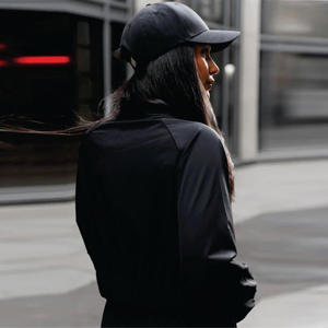 ชุดวอร์มคาร์โก้สำหรับผู้หญิงเสื้อและกางเกงผ้าทอโพลีอะไมด์15% สีดำยืดหยุ่นใส่สบายแบบ85% - Product Image 4