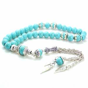 Vente en gros de Tasbih de qualité supérieure Multi couleurs 33 pièces Service OEM ODM perles de prière islamiques Tasbeeh perles de verre de bonne qualité - Product Image 4