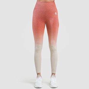Pantalones Cortos Deportivos Sin Costuras con Degradado Naranja, Talla XL, Elásticos en 4 Direcciones, con Efecto Push-Up, Hechos de Spandex/Nylon, Suministro ODM - Product Image 1