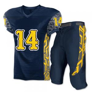 Uniforme de Fútbol Americano de Alta Calidad, Diseño Superior, Unisex, Nuevo, Transpirable, Venta al por Mayor - Product Image 1