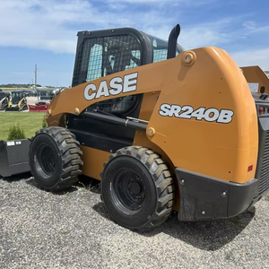 Chargeuse compacte sur pneus Case, équipement de construction robuste, chargeuse compacte d'occasion Case - Product Image 4