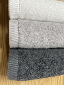 Elegante 40x80cm 145g Toalla de mano y cabello de algodón de bambú suave de secado rápido con logotipo personalizable - Product Image 3