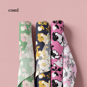 Tela de algodón 100% voile con estampado digital de lazos y flores para jardín, bajo MOQ, pedido personalizado, venta al por mayor DAL - Product Image 1
