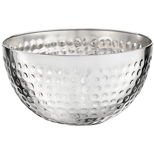Bandeja de Servir de Aluminio Ecológica de Estilo Vintage con Diseño de Escamas de Pescado Hecha a Mano, Tazón para Salsas con Borde Dorado, Forma Orgánica Contemporánea - Product Image 6