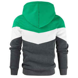 Ropa de invierno de Algodón 100% con capucha para hombre más vendida, de secado rápido y transpirable de alta calidad con patrón sólido para la temporada de otoño - Product Image 3