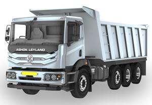 Camion benne hydraulique OEM à forte demande avec mécanisme de vidage automatique et suspension de charge lourde disponible au meilleur prix - Product Image 2