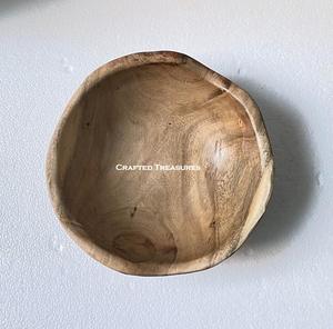 Cuenco de madera y resina pulido alto hecho a mano de alta calidad para cuenco y utensilios de cocina de alta calidad y uso para servir fideos de sopa de madera - Product Image 5
