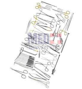 Med Innovation Ensemble d'augmentation mammaire en acier inoxydable de 40 pièces de meilleure qualité Instruments de chirurgie plastique manuelle Base chirurgicale - Product Image 3