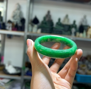 กำไลข้อมือแฟชั่นกำไลข้อมือหยกของจักรพรรดิเพื่อส่งเสริมความรักที่บริสุทธิ์ - Product Image 4