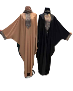 2022 Dubai tradicional musulmán Kaftan hermoso diseño azul marroquí elegante trabajo a mano Abaya HECHO DE Material Nida - Product Image 1