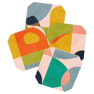 Factory Price Regular <b>Sale</b> New Design Wholesale Custom Multi-pattern Wooden Dining Table coaster at Hot <b>Sale</b> Affordable Price - Product Image 1