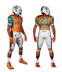 Maillots de football américain de haute qualité, sur mesure, en gros, pour les jeunes, sublimés, respirants, à séchage rapide - Product Image 5