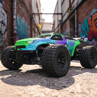 JIUSI SC10 Camion RC à grande vitesse à moteur brossé, échelle 1/10, 2,4 GHz, 4x4, 80 km/h, Monster Truck 4x4 pour les experts