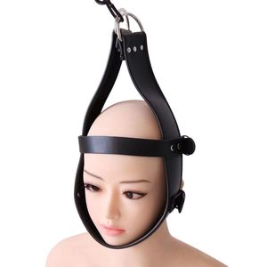 Capucha de Cuero para Juegos Sexuales para Adultos, Restricción de Cabeza para Parejas - Product Image 2