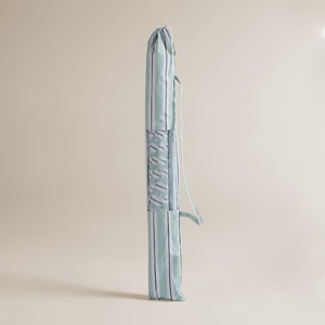 Parasol de plage réglable imperméable de 6,5 pieds de diamètre, à rayures vintage, protection solaire UPF 50+, 120g polyester, pour pique-nique, piscine, mer - Product Image 4