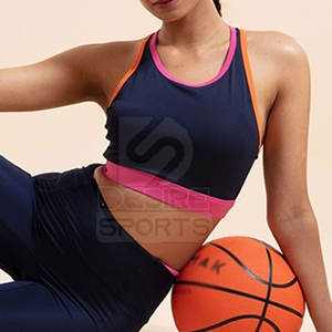 Service OEM, prix bas, vente en gros, soutien-gorge de sport pour femmes, design unique, soutien-gorge de sport pour femmes fabriqué au Pakistan - Product Image 5