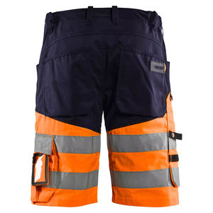 Shorts de travail décontractés pour hommes, coupe ample, toile, vêtements de travail d'été, motif uni, sécurité réfléchissante personnalisée, écologique, séchage rapide - Product Image 2