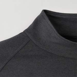 Camisa personalizada de manga larga para hombre, vestido profesional antiarrugas y sin planchado, camisa negra de seda helada de gama alta para negocios a la moda - Product Image 4