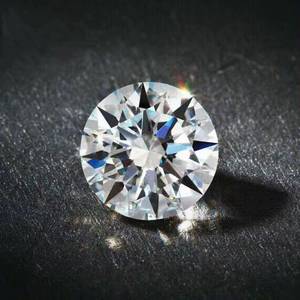 พลอยมอยส์ซอไนต์ทรงกลมทรงกลมทรงกลมได้รับการรับรองมาตรฐาน IGI เกรด VVS1ห้องปฏิบัติการที่สร้างเพชรทางเลือกขายส่งสำหรับการทำเครื่องประดับ - Product Image 5