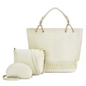 Nouvelle mode, sac à bandoulière de luxe imperméable pour femme, sac messager, sac à main pour maman, ensemble de 3 pièces, doublure en polyester, 2026 - Product Image 4