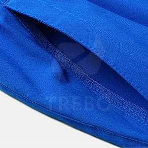 Pantalones cortos deportivos transpirables de secado rápido para hombre con cierre de cintura elástica Color sólido Etiqueta privada Hecho en Pakistán Tela de Spandex - Product Image 6