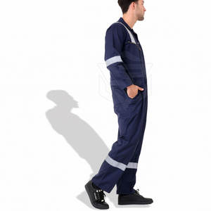 Servicio OEM Mono de trabajo de seguridad de poliéster de manga larga Suministro de fábrica Ropa de trabajo con características de seguridad - Product Image 4