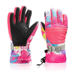 Gants de ski unisexes à doigts entiers, imperméables, en nylon/coton/métallique, compatibles avec les écrans tactiles, coupe-vent, ignifuges, pour la pêche en plein air - Product Image 6