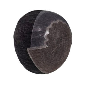 Peluca de Cabello Humano Q6 Yaki para Hombre, Tupé de Cabello Virgen Remy con Trama Única, Rizado Naturalizador Bangladash, Extensión de Cabello con Gorro Remi - Product Image 2