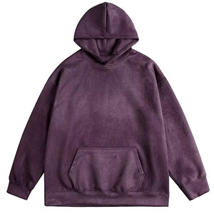 Venta al por mayor Plain Mens Streetwear Sudaderas con capucha Logotipo personalizado Peso pesado Algodón Oversized Mens Drop Shoulder Hoodies para mí - Product Image 1