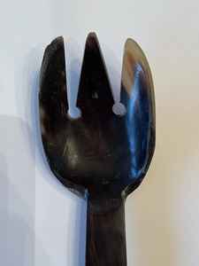 Cuillère en corne authentique, artisanale, naturelle, imperméable, durable, décoration d'intérieur classique, style indien unique, objet de collection - Product Image 3