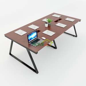 Trapeze II Concept Contemporary Conference <b>Table</b> 240x120 Modern <b>Office</b> Furniture Steel Assembly Legs for Hotels <b>Offices</b> HBTH013 - Product Image 3