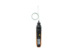 testo 915i - <b>Thermometer</b> with flexible <b>probe</b> and smartphone operation - Product Image 2