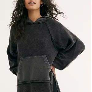 450 GSM Heavyweight Hoodies Pullover Hombres Fleece Pullover Hoodie Sudaderas Cordón con capucha - Product Image 1