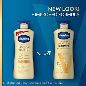 Vaseline Intensive Care Body Lotion Nourishing Moisture 4 pk for Dry Skin, with Ultra-Hydrating Lipids + Pure <b>Oat</b> Extract 20.3oz - Product Image 3
