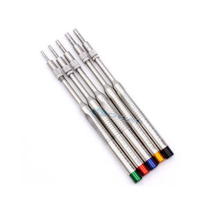 Juego de 10 piezas de instrumentos de osteótomo de implante Dental, herramientas quirúrgicas de dentista curvas y rectas para levantamiento de senos, odontología - Product Image 5