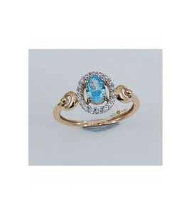 Bague élégante pour femmes en or 18 carats, design magnifiquement conçu, offrant un accessoire polyvalent pour toutes les occasions, fournisseur indien - Product Image 2
