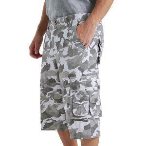 Men's <b>Lightweight</b> 100% Cotton Summer <b>Cargo</b> <b>Shorts</b> Solid Pattern Streetwear Gym Clothing Customizable Clothing Manufacturing - Product Image 5