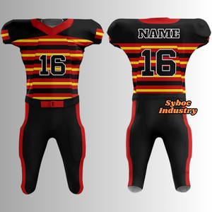 Uniforme de fútbol americano personalizable jóvenes adultos nuevo estilo Gridiron equipo de práctica desgaste Jersey de talla grande características transpirables - Product Image 3