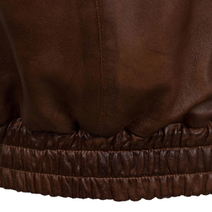 เสื้อแจ็กเก็ตหนังสำหรับผู้ชายกันน้ำกันลมมีซิปด้านหน้าสำหรับฤดูหนาว - Product Image 4