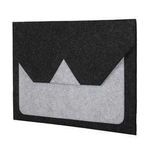 Funda de fieltro de alta calidad para portátil, bolsa de plástico reciclada para portátil - Product Image 2