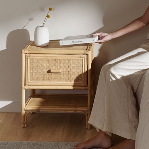Tiroir de chevet table de chevet style contemporain design rotin buffet table de chevet meubles de chambre tiroirs de chevet - Product Image 6