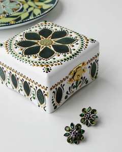 CUSTOMIZED DESGIAN NATURAL <b>WOODEN</b> Premium Printed Home <b>Wooden</b> Tabletop <b>Spice</b> Box With Separate Compartments for <b>Spices</b> and " - Product Image 6