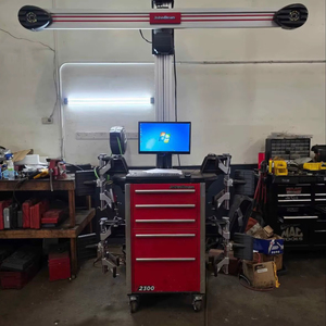 Máquina de Alineación de Ruedas 3D de 250W con Pantalla Digital, Velocidad de Balanceo de 200 rpm, Peso Máximo de Rueda de 30 kg para Taller de Neumáticos de Automóviles - Product Image 1