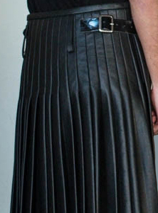 Dernier design, nouvelle arrivée, kilt en cuir de haute qualité pour hommes, logo et emballage personnalisés, couleurs et tailles personnalisées - Product Image 4