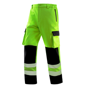 Pantalons pour hommes, pantalons de sécurité réfléchissants à haute visibilité, vêtements de travail en plein air, pantalons de travail avec poches - Product Image 2