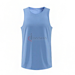 เสื้อกล้าม2025ผู้ชายคอกลมผ้าโพลีเอสเตอร์100% ใส่สบายใส่สบายโลโก้ตามสั่ง - Product Image 2